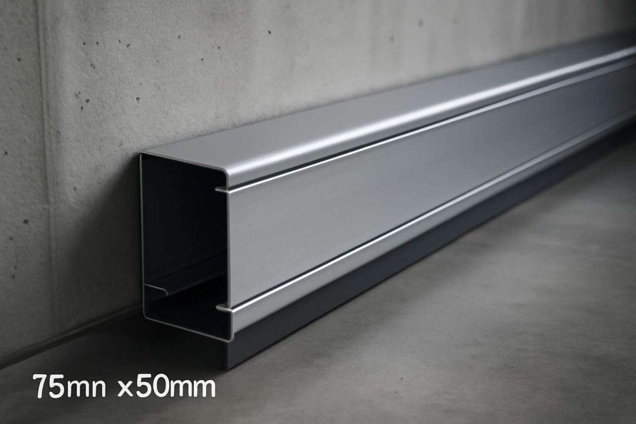 Trunking Image Upgrade your wiring with durable and versatile trunking 75mm x 50mm for ...
