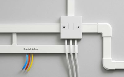Upgrade Your Wiring with Durable and Sleek Trunking 100mm x 40mm for Easy Cable Management