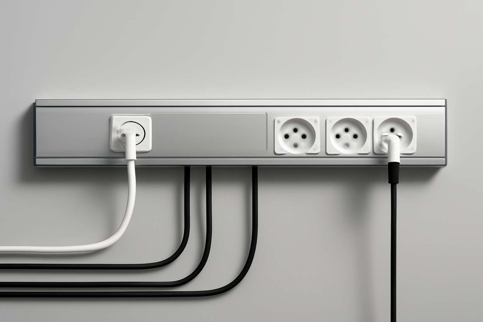 trunking with plugs