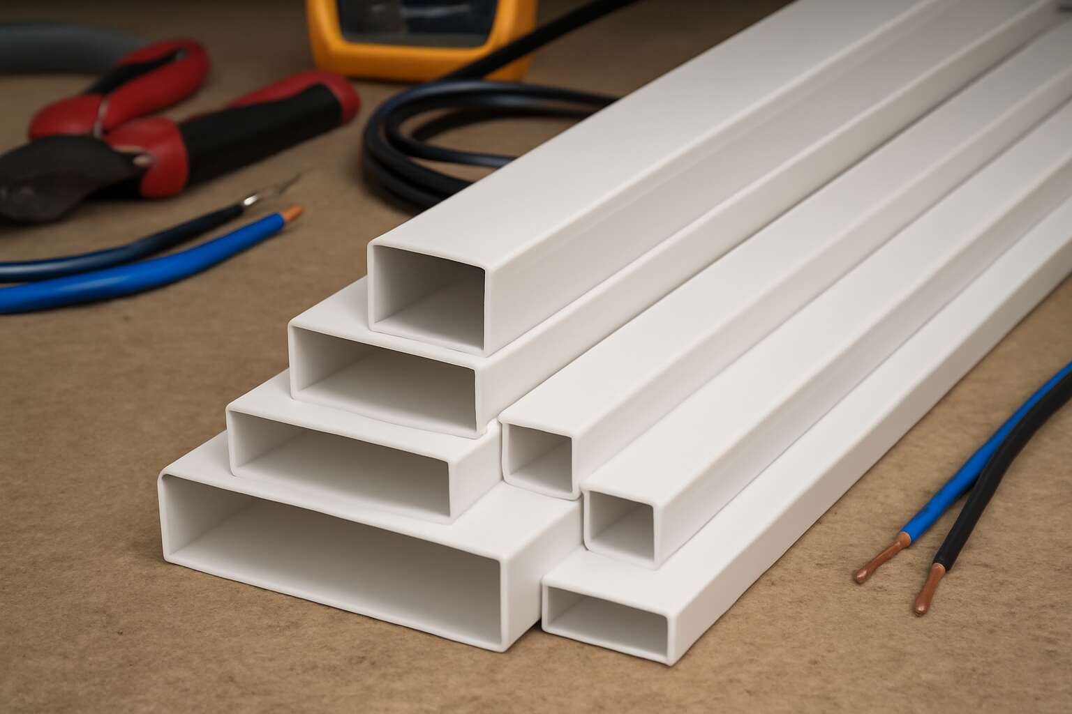 trunking pvc sizes