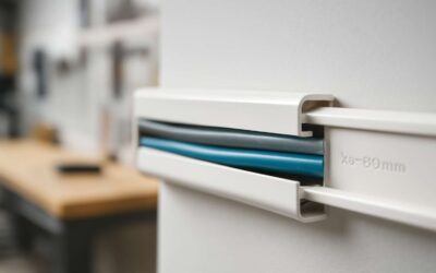 Effortless Home Wiring: trunking 50 x 50mm for Neat, Safe Concealed Cables