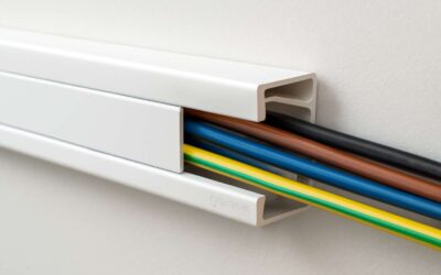 Transform Cable Clutter with trunking 40mm x 25mm for Clean, Secure Runs