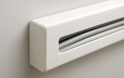 Upgrade Your Space with a trunking end cover for sleek cable management