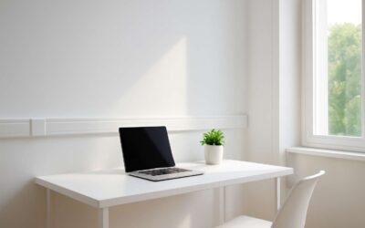 Elevate Interiors with trunking white: Sleek, Hidden Cable Solutions.