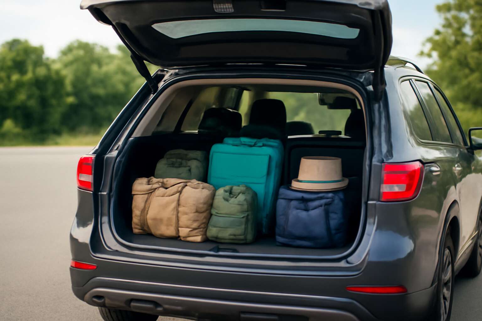 trunking vehicle